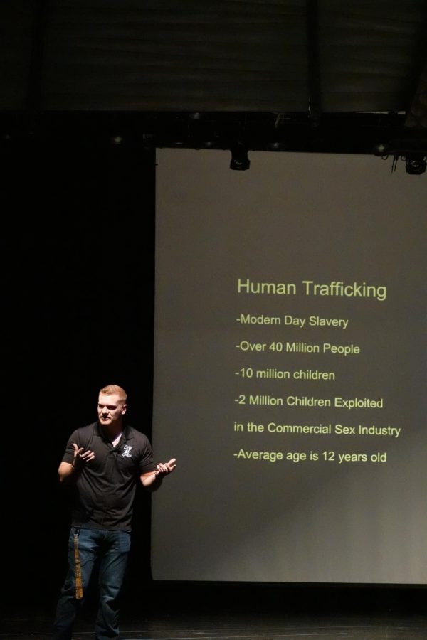 FREEDOM%3A+Former+SVHS+graduate+Tyler+Schwab+speaks+to+the+student+body+about+the+reality+of+modern-day+slavery.