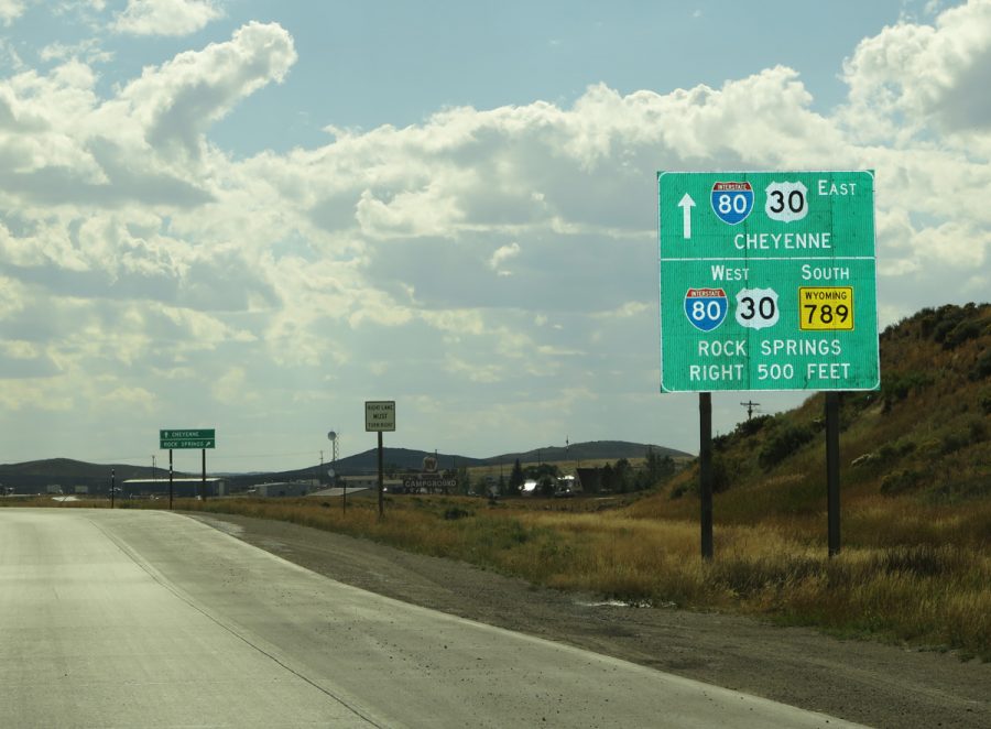 Beautiful+Scenery%3A+Students+get+to+enjoy+the+gorgeous+landscape+of+Southern+and+Central+Wyoming+from+their+seats+on+the+travel+bus.