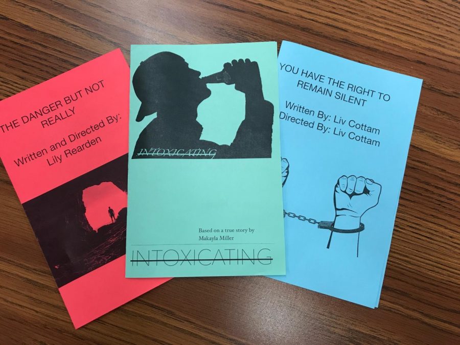 DRAMA%3A+Three+students+in+Mrs.+Johnson%27s+drama+classes+had+their+original+one-act+plays+nominated+for+staging.