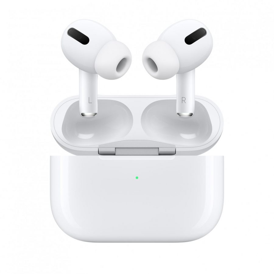 BUDS: Mckayla Brog got new AirPod Pros for Christmas this year! They were officially released on October 30, 2019. "I like to draw, so it's nice not to have cords in the way." This a huge feature has made the AirPod Pros very popular.