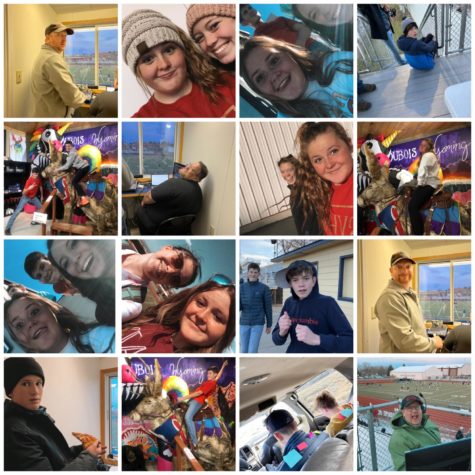 PHOTO BOMB: Kida Southam took these photos of her SVI colleagues. Over the 2021 football season, she captured some of the funny moments and made a wallpaper out of them for her phone. Looking at those pictures brings back all those fun memories, said Alysha.
