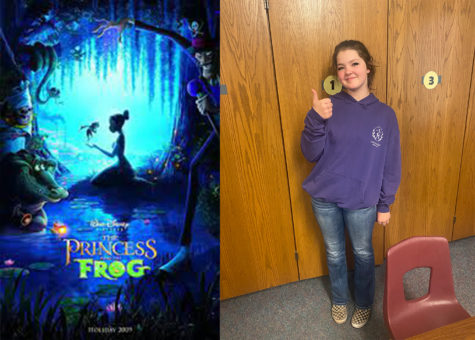 Junior Brenkley Morris has been watching Princess and the Frog. She said, I love Princess and the Frog for nostalgic reasons, and it just never gets old; its for sure a comfort movie.
