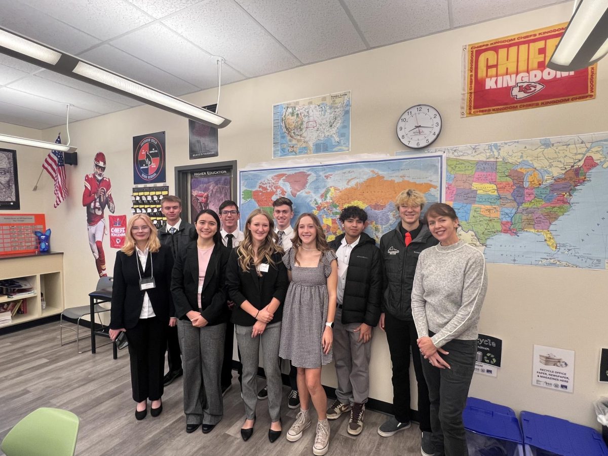 DIPLOMATIC: Student Ambassadors from SVHS gather at Jackson Hole High School to participate in Model UN.