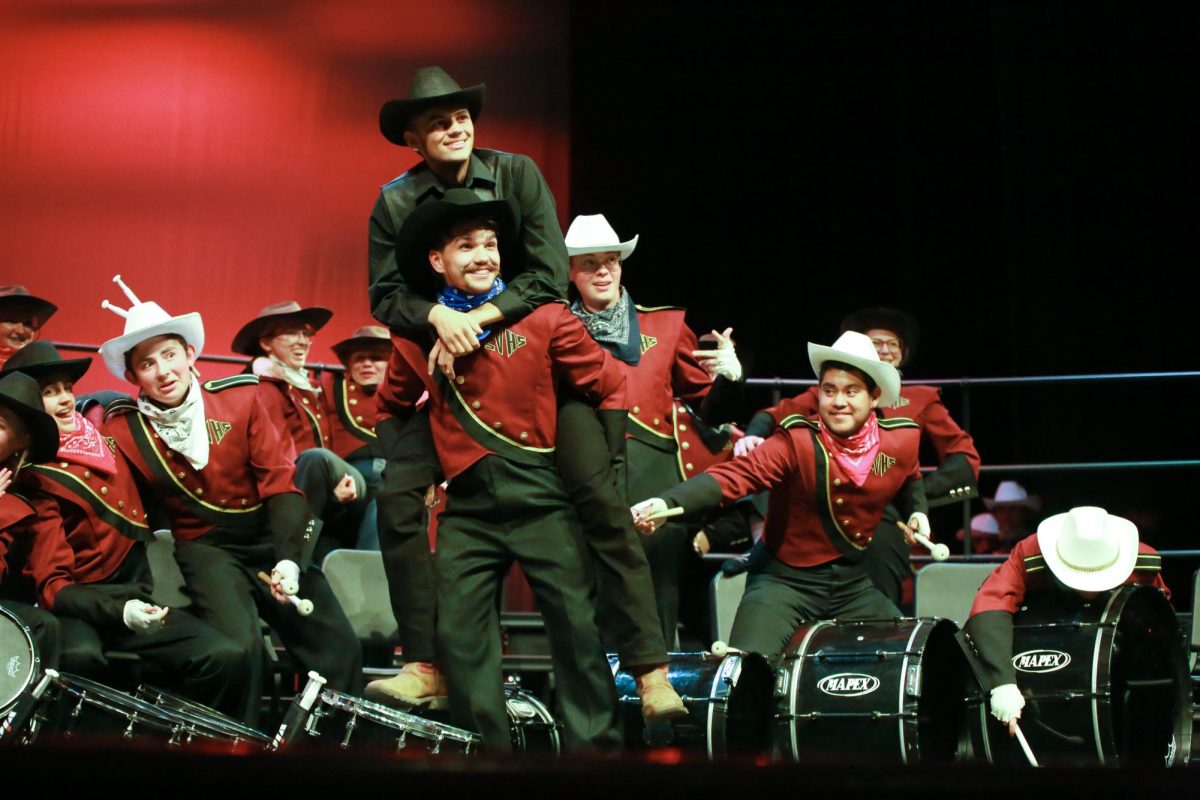 The band huddles together and poses for a funny picture before making their way to state.The Star Valley Marching Braves returned with honor after earning a rating of “Excellent” at the Wyoming State Marching Band Festival on Saturday, October 19 in Casper. The rating the band received is considered 2nd highest. The band will now make their way to Disney main street. Dani Call said, "We will raffle off 3 Amazon gift cards. Two are worth $500.00 and one is worth $1000.00. We will have students selling tickets at every home game until the varsity boys halftime event on February 28th where we announce the winners." Mr. Sand will continue to work with the students here at SVHS and at SVMS to have them ready to play and march in June.