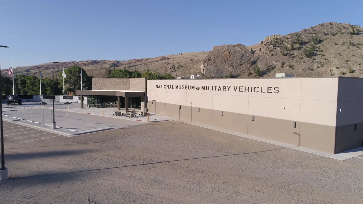 The National Museum of Military Vehicles, located in Dubois, Wyoming, is a testament to the service and sacrifice of veterans and their families. Mr. Young and Mr. Kabonic took over 50 of their US History students to the venue on April 25th. 