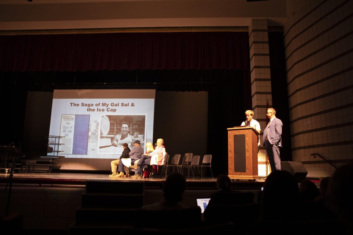 Mr. Frazier and Kia Frazier share of how their Grand Father was the only one to survive after his plane was shot down. He was then transported to a POW camp where he would remain till nearly the end of the war.
