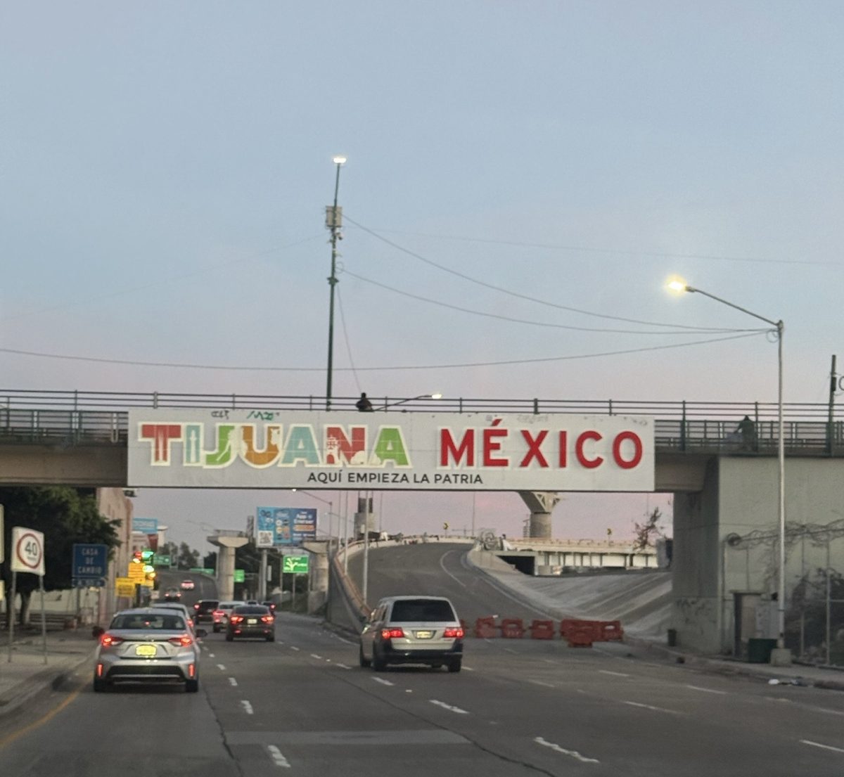 Jonah Finch took this picture as he arrived into Tijuana, Mexico. His trip in Tijuana, Mexico consisted of service for a beautiful family. Jonah recalls, “I was in Tijuana, Mexico for one week to build a home for a small, young Mexican family.”