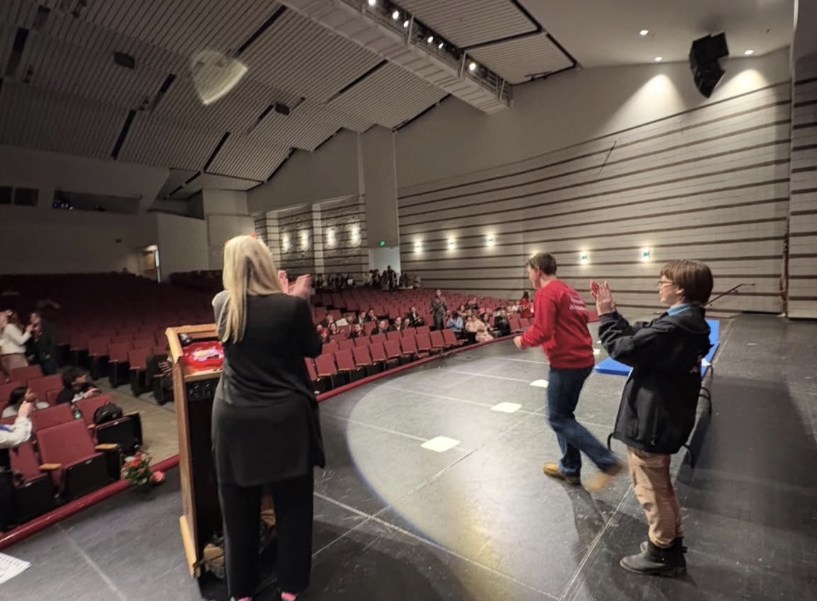 Speech & Debate seniors are recognized during Senior Night at Star Valley High School. Seniors were honored on stage on Thursday, January 23, as teammates, coaches, and family members applauded their dedication to the program. “Speech and Debate has given me so much confidence and so many memories, being recognized for something that’s been such a big part of my high school experience meant a lot.”
